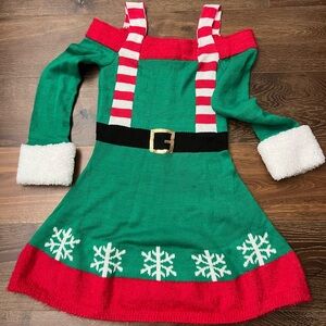 Holiday sweater dress- s/m.